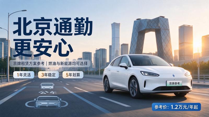 北京京牌租赁服务流程示意图